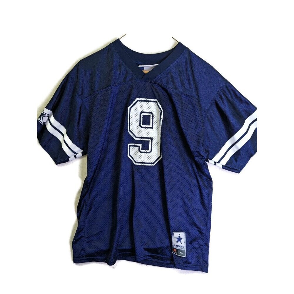 Dallas Cowboys Size Extra Large Youth Football Jersey Tony Romo #9 Boy Shirt New